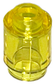 LEGO 3062 Brick, Round  1 x 1 in Trans-Yellow - Authentic LEGO Part