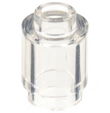 LEGO 3062 Brick, Round  1 x 1 in Trans-Clear - Authentic LEGO Part