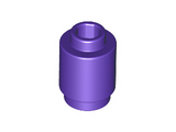 LEGO 3062 Brick, Round  1 x 1 in Dark Purple - Authentic LEGO Part