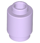 LEGO 3062 Brick, Round  1 x 1 in Lavender - Authentic LEGO Part