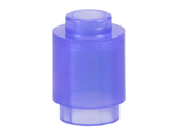 LEGO 3062 Brick, Round  1 x 1 in Satin Trans-Purple - Authentic LEGO Part