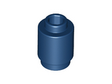 LEGO 3062 Brick, Round  1 x 1 in Dark Blue - Authentic LEGO Part