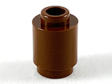 LEGO 3062 Brick, Round  1 x 1 in Brown - Authentic LEGO Part
