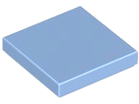 LEGO 3068 Tile 2 x 2 in Medium Blue - Authentic LEGO Part