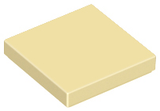 LEGO 3068 Tile 2 x 2 in Tan - Authentic LEGO Part