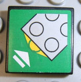 LEGO 3068pb0100 Tile 2 x 2 with Touch Sensor Pattern (Sticker) - Set 8479 - Main Product Image