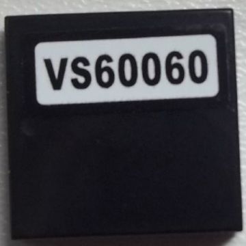 LEGO 3068pb0836 Tile 2 x 2 with &#39;VS60060&#39; Pattern (Sticker) - Set 60060 - Main Product Image