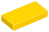 LEGO 3069 Tile 1 x 2 in Yellow - Authentic LEGO Part