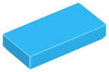 LEGO 3069 Tile 1 x 2 in Dark Azure - Authentic LEGO Part