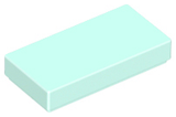 LEGO 3069 Tile 1 x 2 in Light Aqua - Authentic LEGO Part