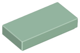 LEGO 3069 Tile 1 x 2 in Sand Green - Authentic LEGO Part