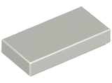 LEGO 3069 Tile 1 x 2 in Light Gray - Authentic LEGO Part