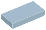 LEGO 3069 Tile 1 x 2 in Sand Blue - Authentic LEGO Part