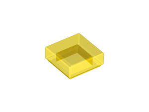 LEGO 3070 Tile 1 x 1 in Trans-Yellow - Authentic LEGO Part