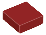 LEGO 3070 Tile 1 x 1 in Dark Red - Authentic LEGO Part