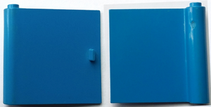 LEGO 3195a Door 1 x 5 x 4 Left with Thin Handle - Main Product Image