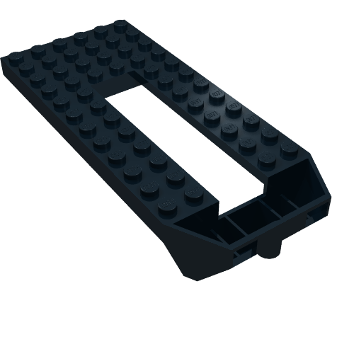 LEGO 32085 Train Base 6 x 14 with Inverted Sloped Front - Main Product Image