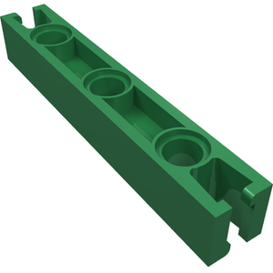 LEGO 32203 Znap Beam 7, 3 Holes in Green - Authentic LEGO Part