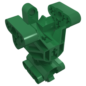 LEGO 32489 Bionicle Body Torso Trunk Gearbox in Green - Authentic LEGO Part