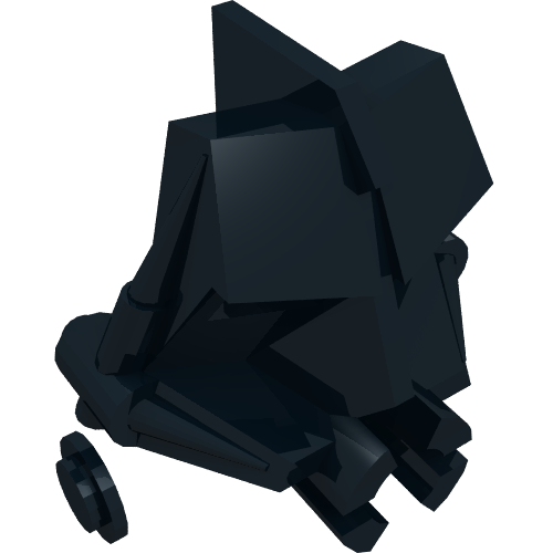 LEGO 32553 Bionicle Head Connector Block 3 x 4 x 1 2/3 in Black - Authentic LEGO Part