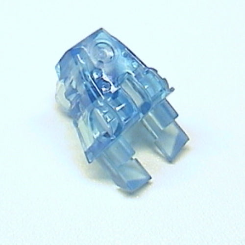 LEGO 32554 Bionicle Head Connector Block Eye / Brain Stalk in Trans-Medium Blue - Authentic LEGO Part