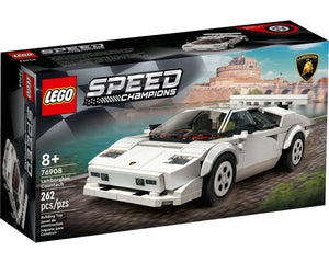 =LEGO SPEED CHAMPIONS 76908 - Lamborghini Countach - Authentic LEGO Set Main Image