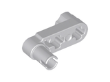 LEGO 33299 Technic, Liftarm, Modified Crank / Pin 1 x 3 - Axle Holes in Light Bluish Gray - Authentic LEGO Part