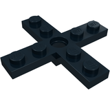 LEGO 3461 Propeller 4 Blade 5 Diameter 5 x 5 with Center Hole for Rotor Holder in Black - Authentic LEGO Part