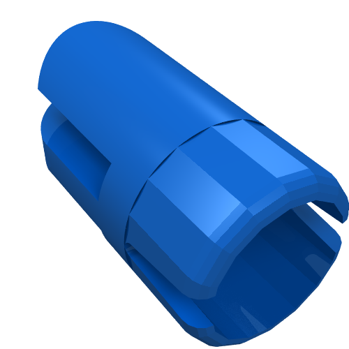 LEGO 3613 Arm Piece with Tow Ball Socket, 3 Fingers in Blue - Authentic LEGO Part