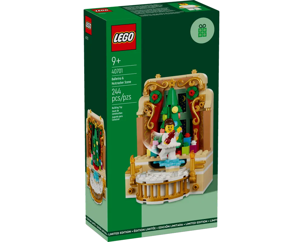 LEGO Holiday & Event 40701 - Ballerina & Nutcracker Scene - Authentic LEGO Set Main Image