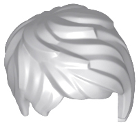 LEGO 37823 Minifigure, Hair Female Short Tousled with Side Part - Main Product Image