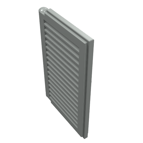 LEGO 3856 Shutter for Window 1 x 2 x 3 in Light Gray - Authentic LEGO Part