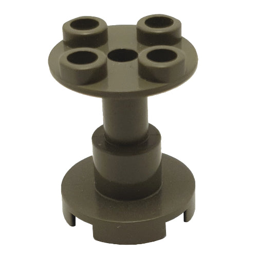 LEGO 3940b Support 2 x 2 x 2 Stand with Complete Hole in Dark Gray - Authentic LEGO Part
