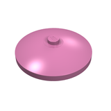 LEGO 3960 Dish 4 x 4 Inverted (Radar) with Solid Stud in Dark Pink - Authentic LEGO Part