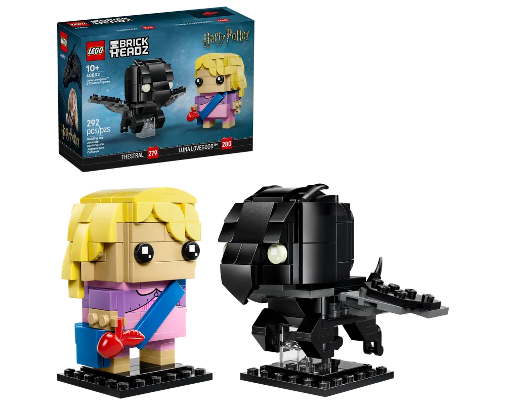 LEGO BrickHeadz 40802 - Luna Lovegood & Thestral Figures - Authentic LEGO Set Main Image