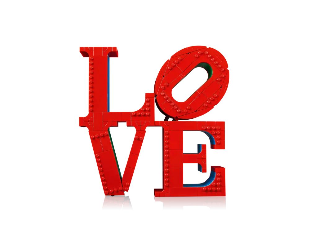 LEGO Art 31214 - LOVE - Authentic LEGO Set Image 5