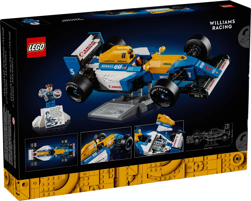 LEGO Creator 10353 - Williams Racing FW14B & Nigel Mansell - Authentic LEGO Set Image 9