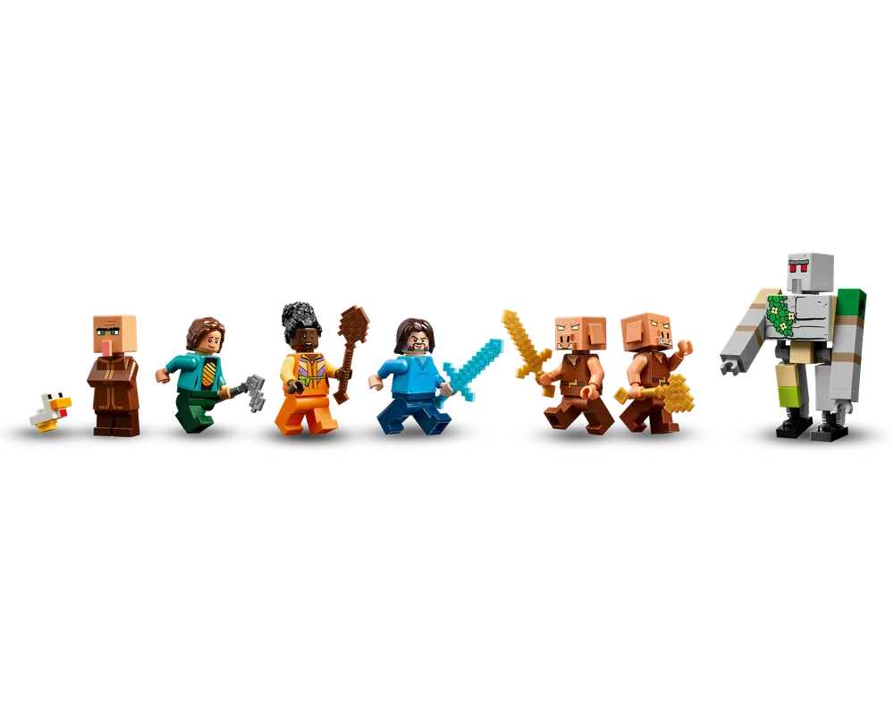 LEGO Minecraft 21273 - The Ghast Balloon Village Attack - Authentic LEGO Set Image 9