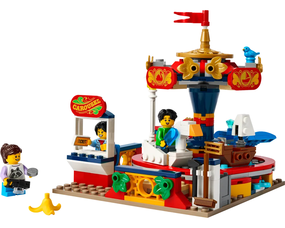 LEGO Creator 40714 - Carousel Ride - Authentic LEGO Set Image 2