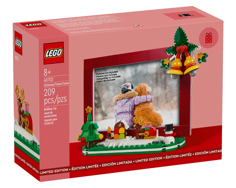 LEGO Holiday & Event 40702 - Christmas Picture Frame - Authentic LEGO Set Main Image