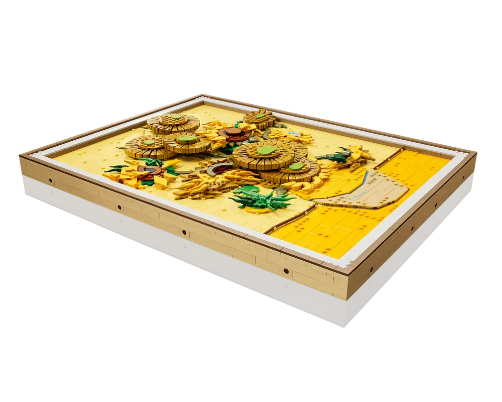 LEGO Art 31215 - Vincent van Gogh - Sunflowers - Authentic LEGO Set Image 5