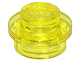 LEGO 4073 Plate Round 1 x 1 with Solid Stud in Trans-Yellow - Authentic LEGO Part