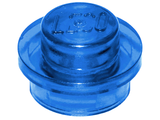 LEGO 4073 Plate Round 1 x 1 with Solid Stud in Trans-Dark Blue - Authentic LEGO Part