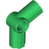 LEGO 32015 Technic, Axle and Pin Connector Angled #5 - 112.5 degrees in Green - Authentic LEGO Part