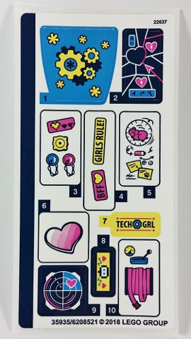 LEGO 41333stk01 Sticker Sheet for Set 41333 - (35935/6208521) - Main Product Image
