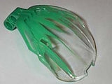 LEGO 41671pb01 Bionicle Bohrok Windscreen 4 x 5 x 7 with Marbled Trans-Clear Pattern - Main Product Image