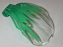 LEGO 41671pb01 Bionicle Bohrok Windscreen 4 x 5 x 7 with Marbled Trans-Clear Pattern - Main Product Image