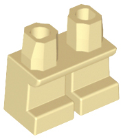 LEGO 41879 Legs Short in Tan - Authentic LEGO Part
