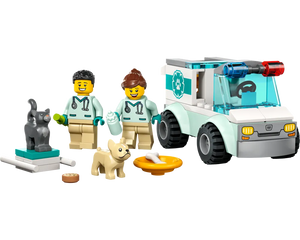 LEGO City 60382 - Vet Van Rescue - Authentic LEGO Set Image 2
