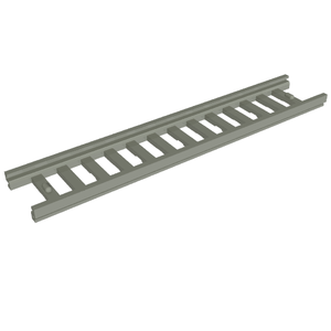 LEGO 4207 Ladder 14 x 2 1/2 with 13 Rungs in Light Gray - Authentic LEGO Part